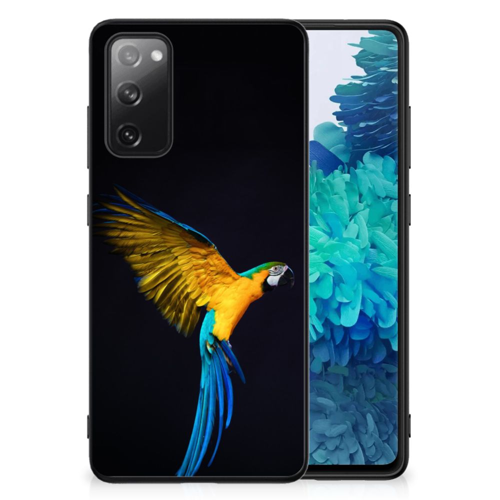 Samsung Galaxy S20 FE Dierenprint Telefoonhoesje Papegaai B2C Telecom