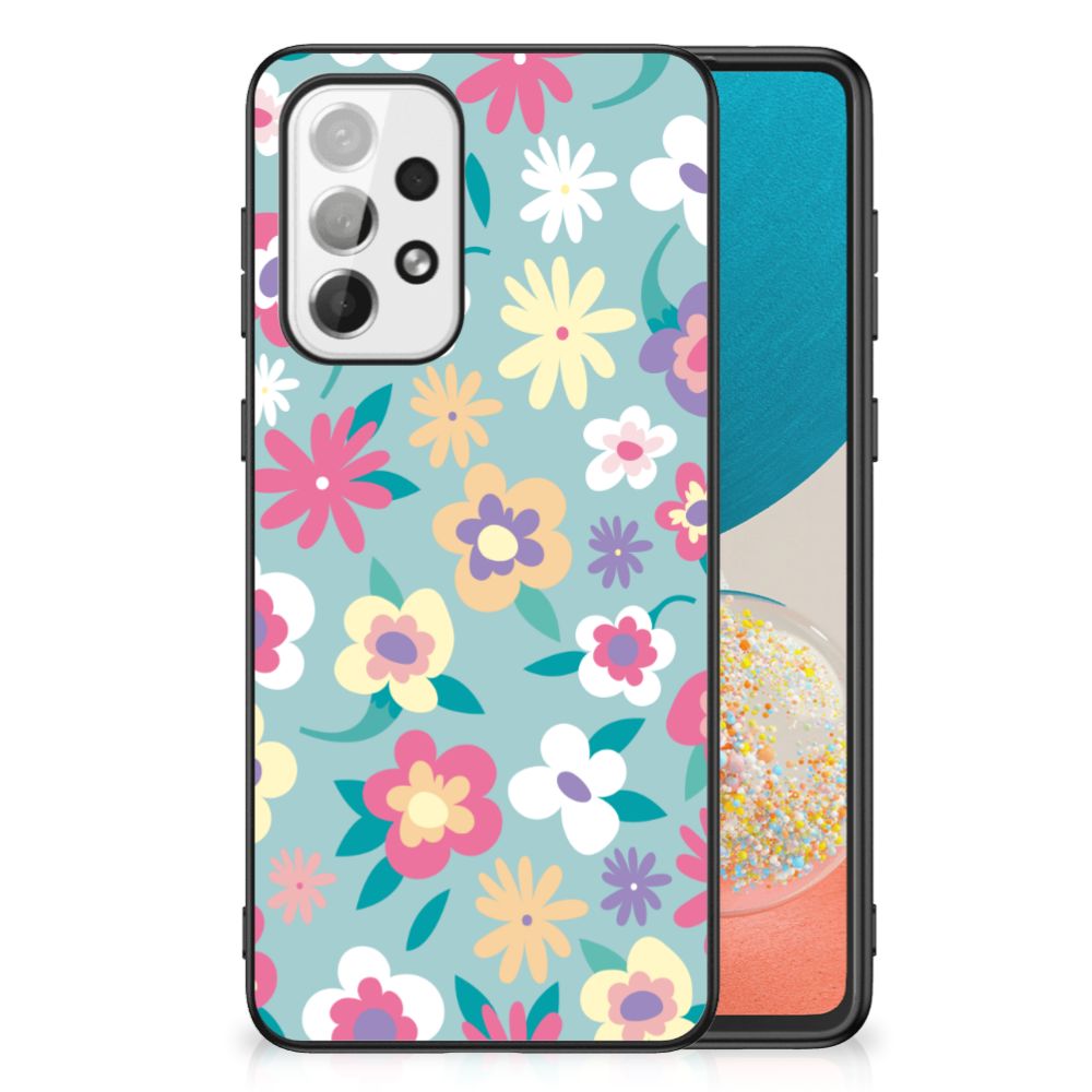 Samsung Galaxy A73 Bloemen Hoesje Flower Power B2C Telecom