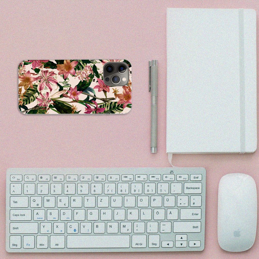 iPhone 12 Pro Max TPU Case Flowers B2C Telecom