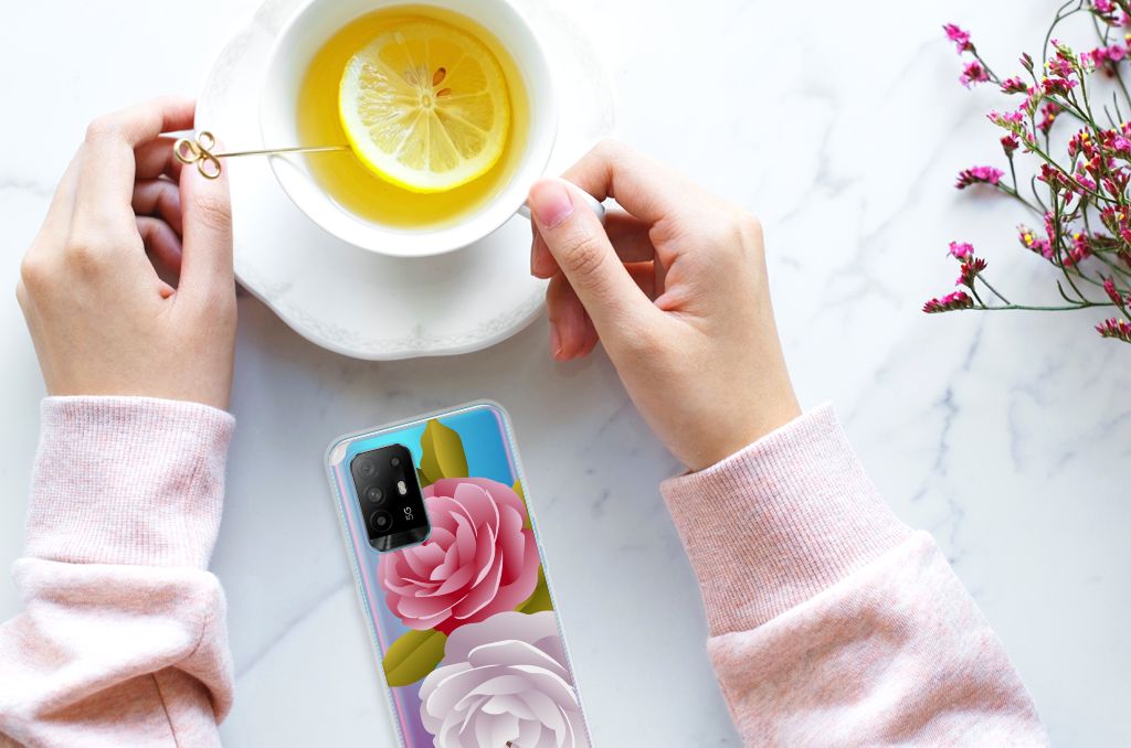 OPPO A94 5G | Reno5 Z TPU Case Roses B2C Telecom