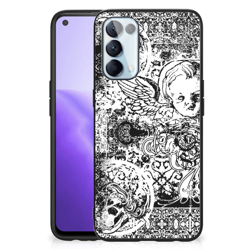 Telefoonhoesje OPPO Reno5 5G | Find X3 Lite Skulls Angel