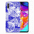 Silicone Back Case Samsung Galaxy A70 Angel Skull Blauw