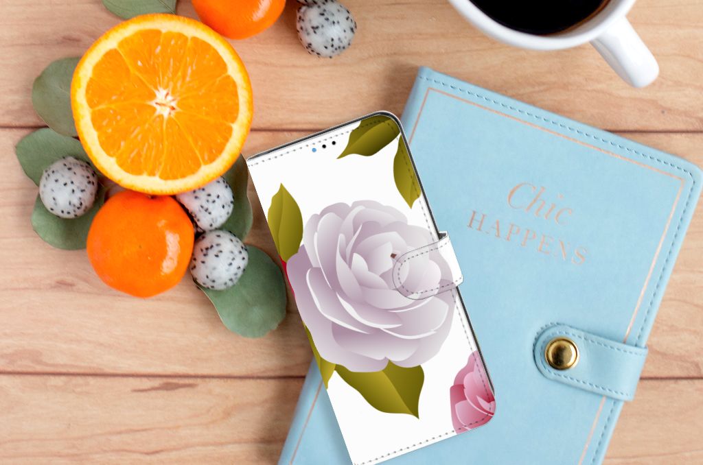 Motorola Moto E20 | E30 | E40 Hoesje Roses