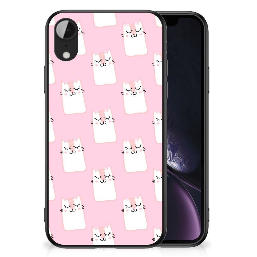 Apple iPhone XR Dierenprint Telefoonhoesje Sleeping Cats