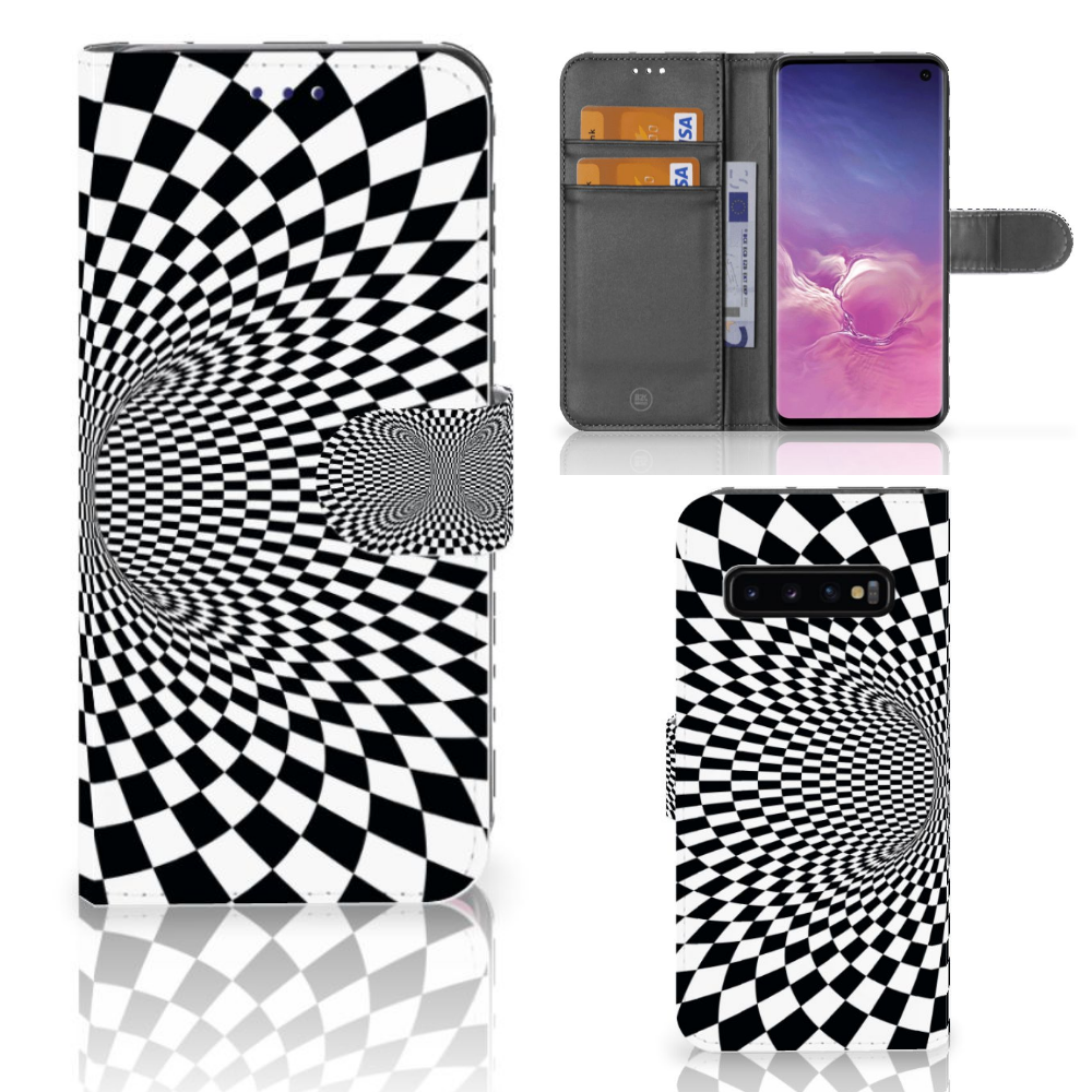 Samsung Galaxy S10 Book Case Illusie