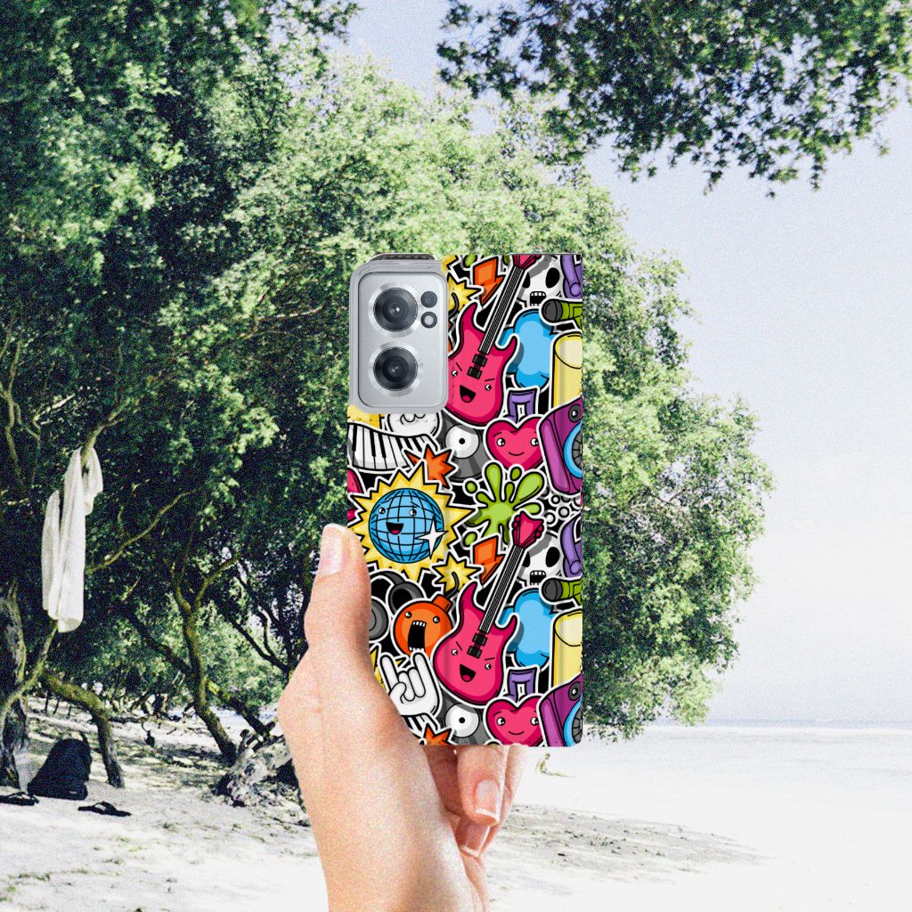 OnePlus Nord CE 2 5G Hippe Standcase Punk Rock - B2C Telecom