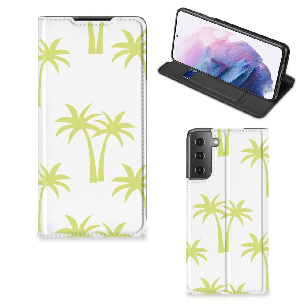 Samsung Galaxy S21 Plus Smart Cover Palmtrees