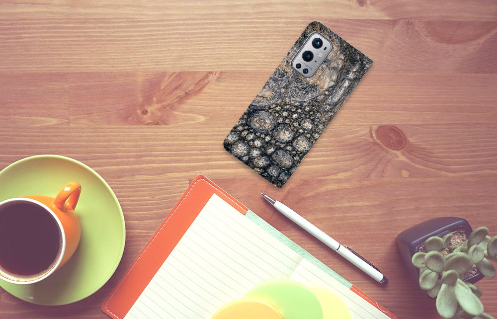 OnePlus 9 Pro Hoesje maken Krokodillenprint - B2C Telecom