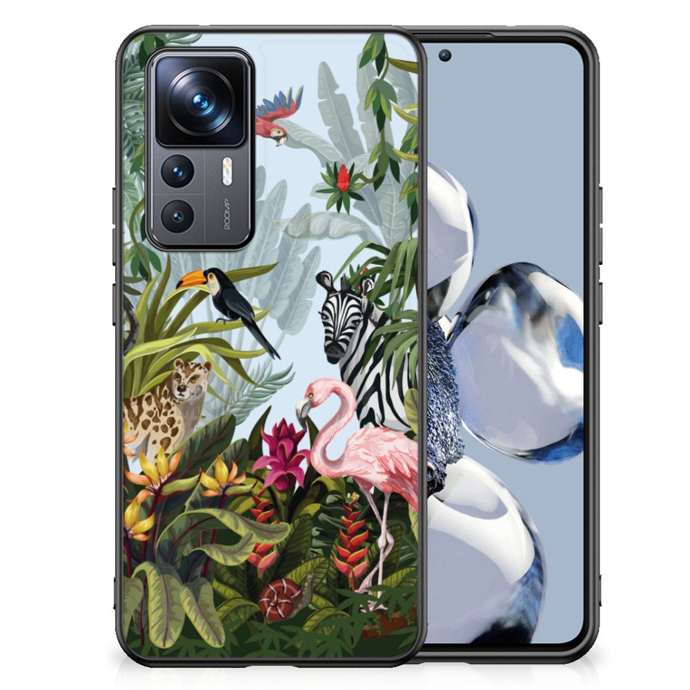 Dierenprint Telefoonhoesje voor Xiaomi 12T | 12T Pro Jungle B2C Telecom