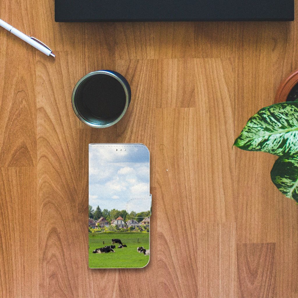 Samsung Galaxy S10 Plus Telefoonhoesje met Pasjes Koeien
