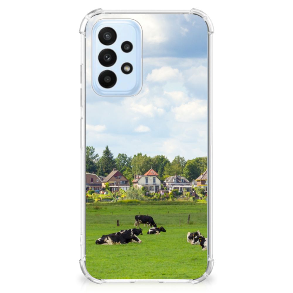 Samsung Galaxy A23 Case Anti-shock Koeien - B2C Telecom