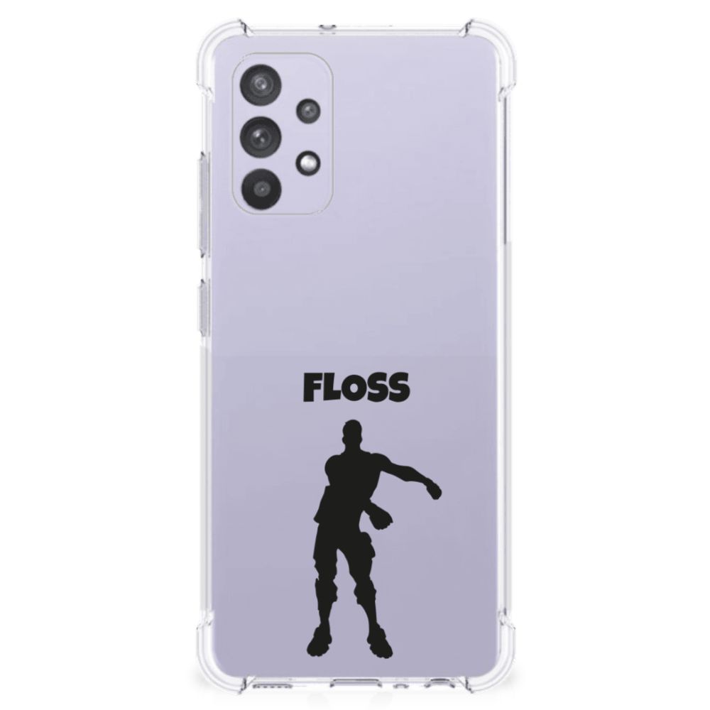 Samsung Galaxy A32 4G | A32 5G Enterprise Editie Stevig Bumper Hoesje Floss B2C Telecom