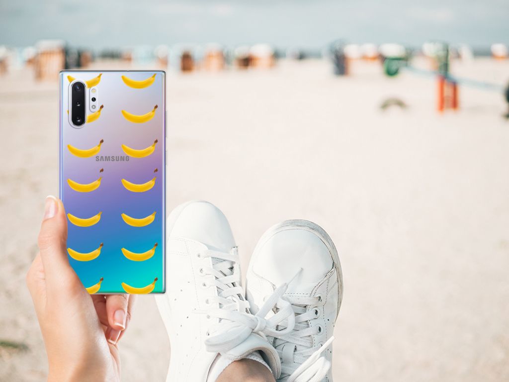 Samsung Galaxy Note 10 Plus Siliconen Case Banana