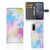 Hoesje Sony Xperia 10 V Watercolor Light met pasjeshouder en kleurrijk pastel design.