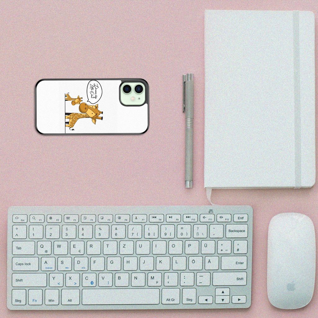 iPhone 12 Mini Bumper Hoesje Giraffe B2C Telecom