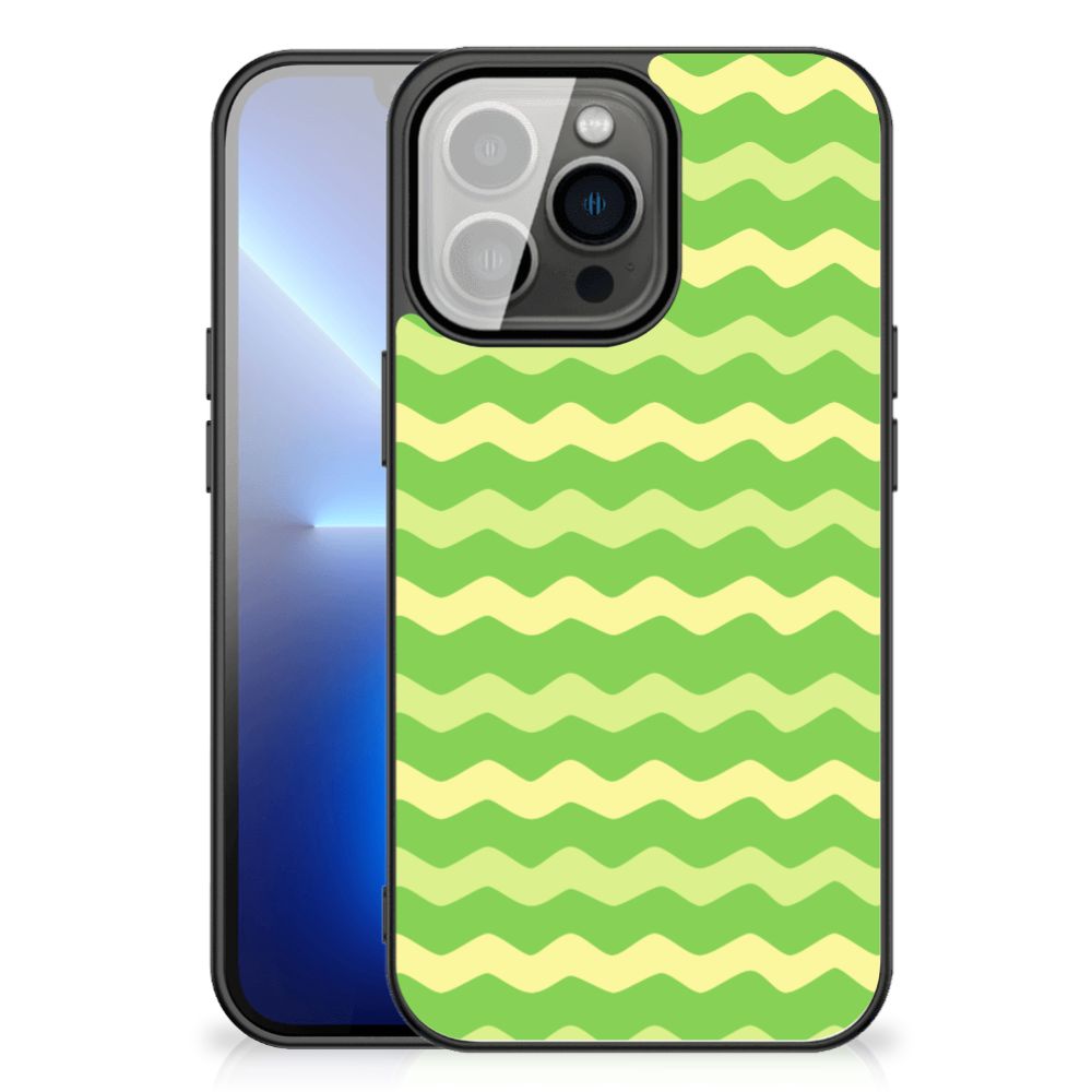 iPhone 13 Pro Max Back Case Waves Green B2C Telecom