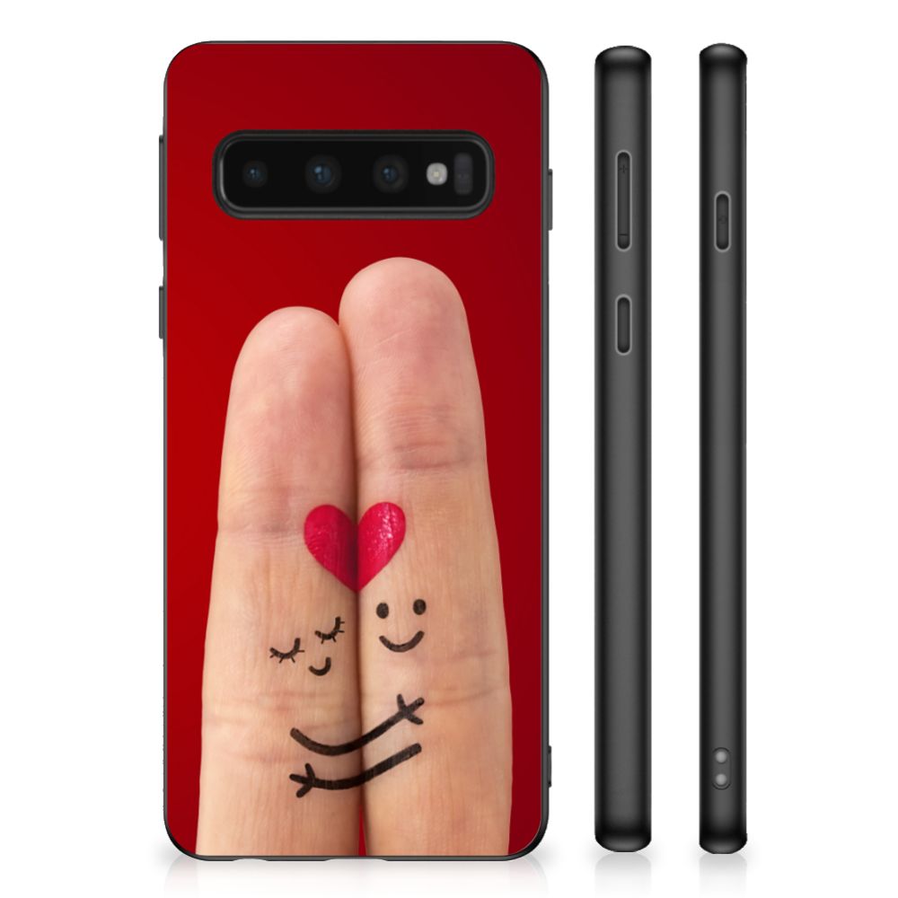 Samsung Galaxy S10 TPU Bumper Case Liefde - Origineel Romantisch Cadeau