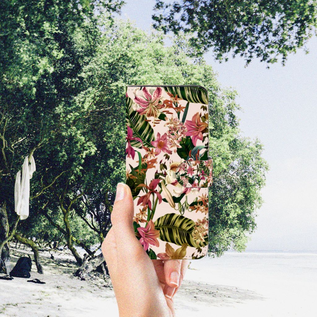 Motorola Moto G32 Hoesje Flowers