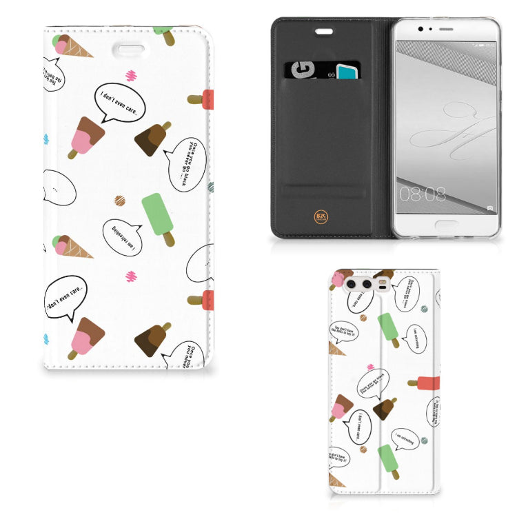 Huawei P10 Plus Flip Style Cover IJsjes