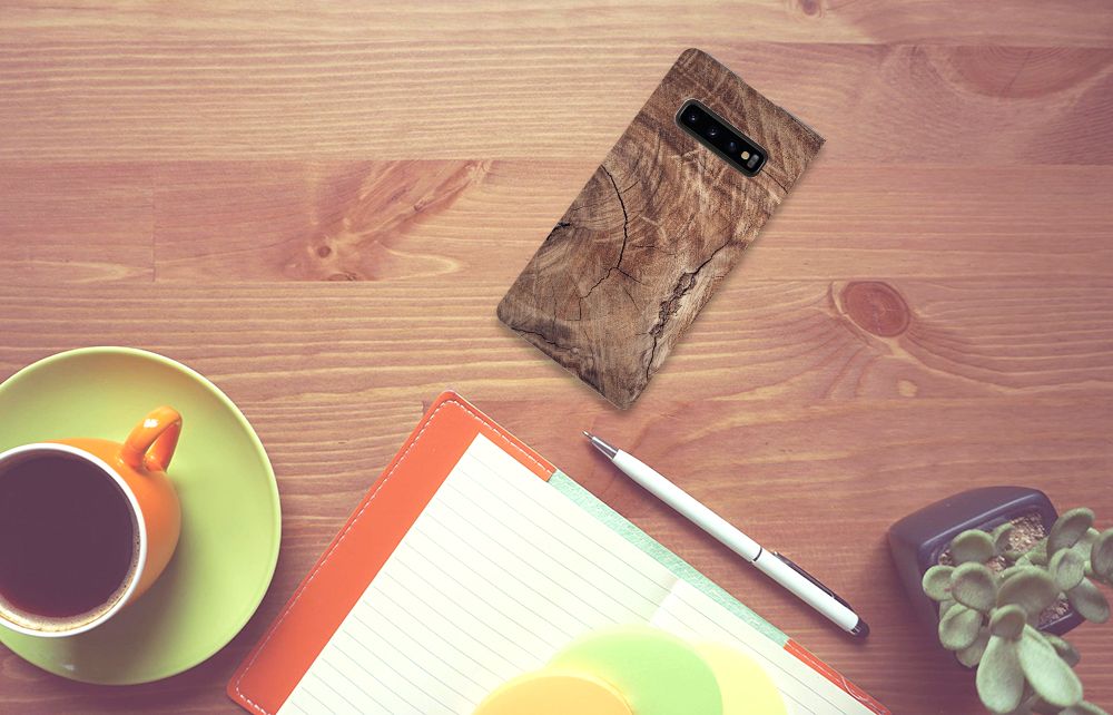 Samsung Galaxy S10 Plus Book Wallet Case Tree Trunk