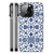 iPhone 14 Pro Bloemen Hoesje Flower Blue B2C Telecom