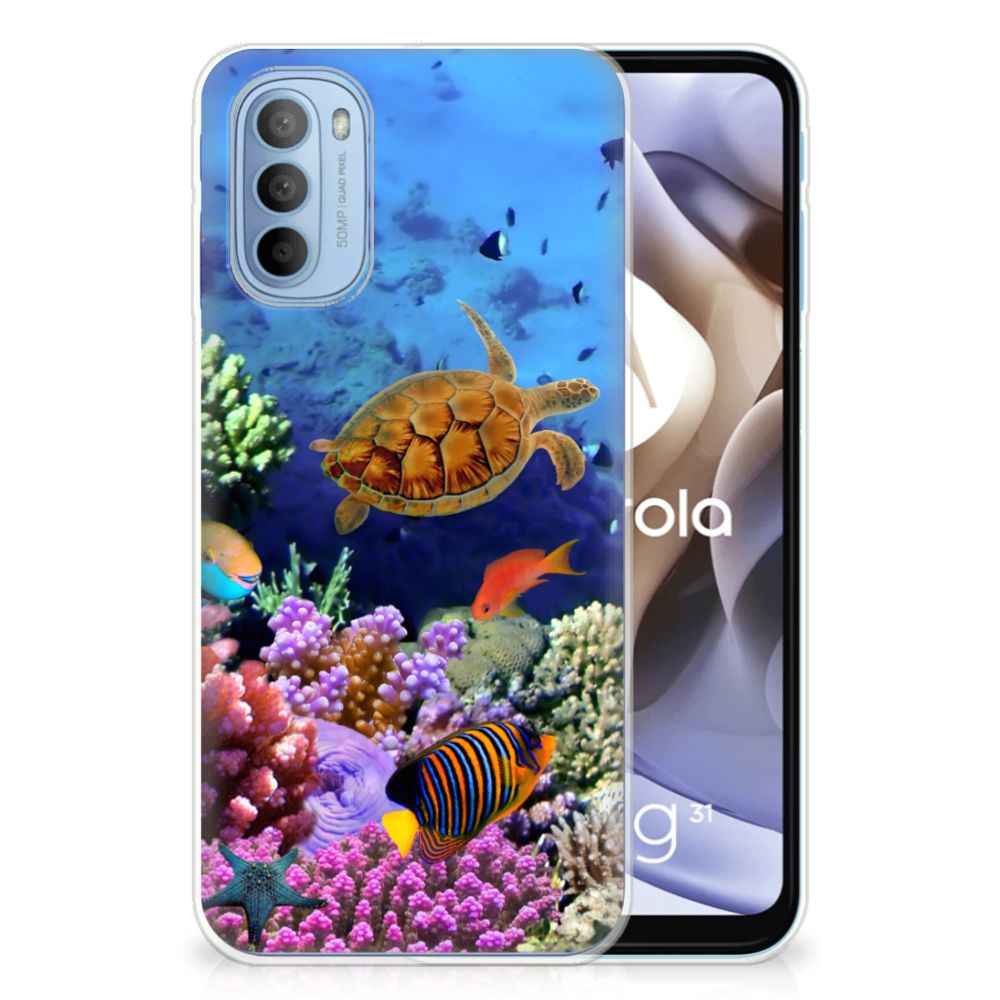 Motorola Moto G31 | G41 TPU Hoesje Vissen B2C Telecom