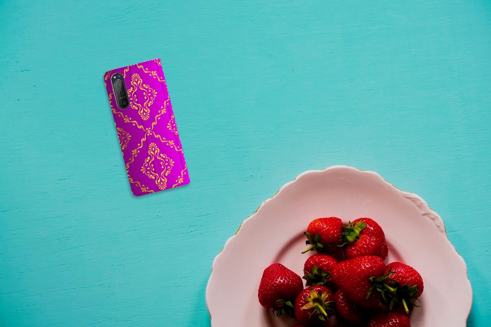 Telefoon Hoesje Sony Xperia 5 II Barok Roze - B2C Telecom