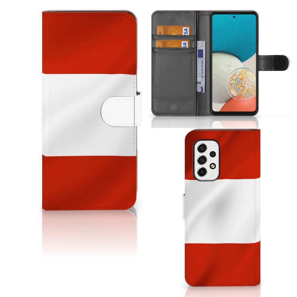 Samsung Galaxy A53 Bookstyle Case Oostenrijk