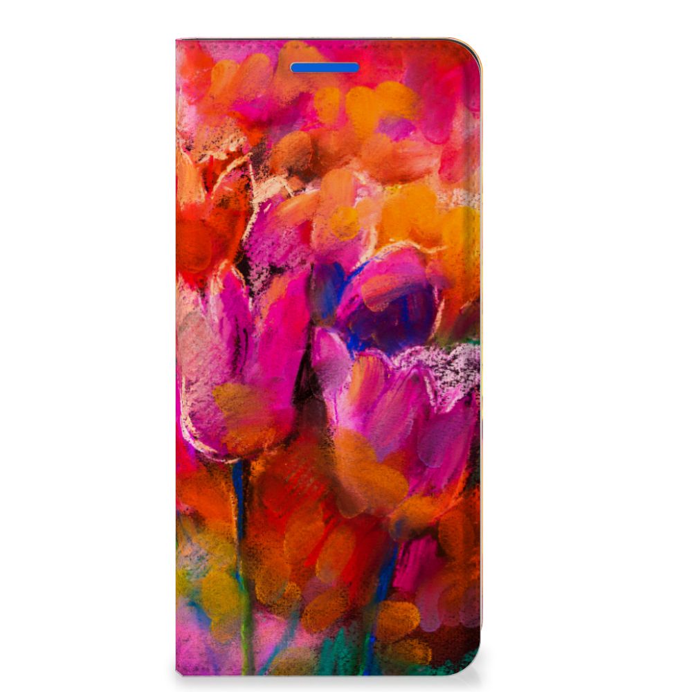 Bookcase OPPO Reno6 5G Tulips - B2C Telecom