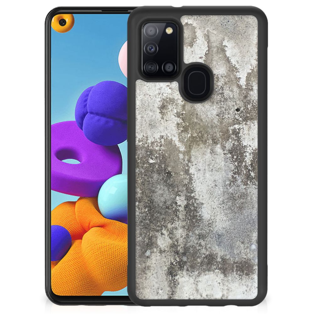 Samsung Galaxy A21s Gripcase Beton Print B2C Telecom