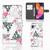 Samsung Galaxy A10 Telefoonhoesje met Pasjes Flamingo Triangle