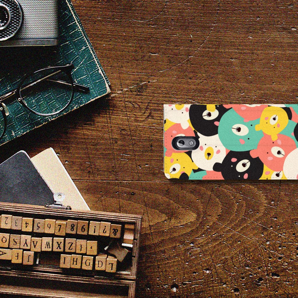 Nokia 3.1 (2018) Magnet Case Bears