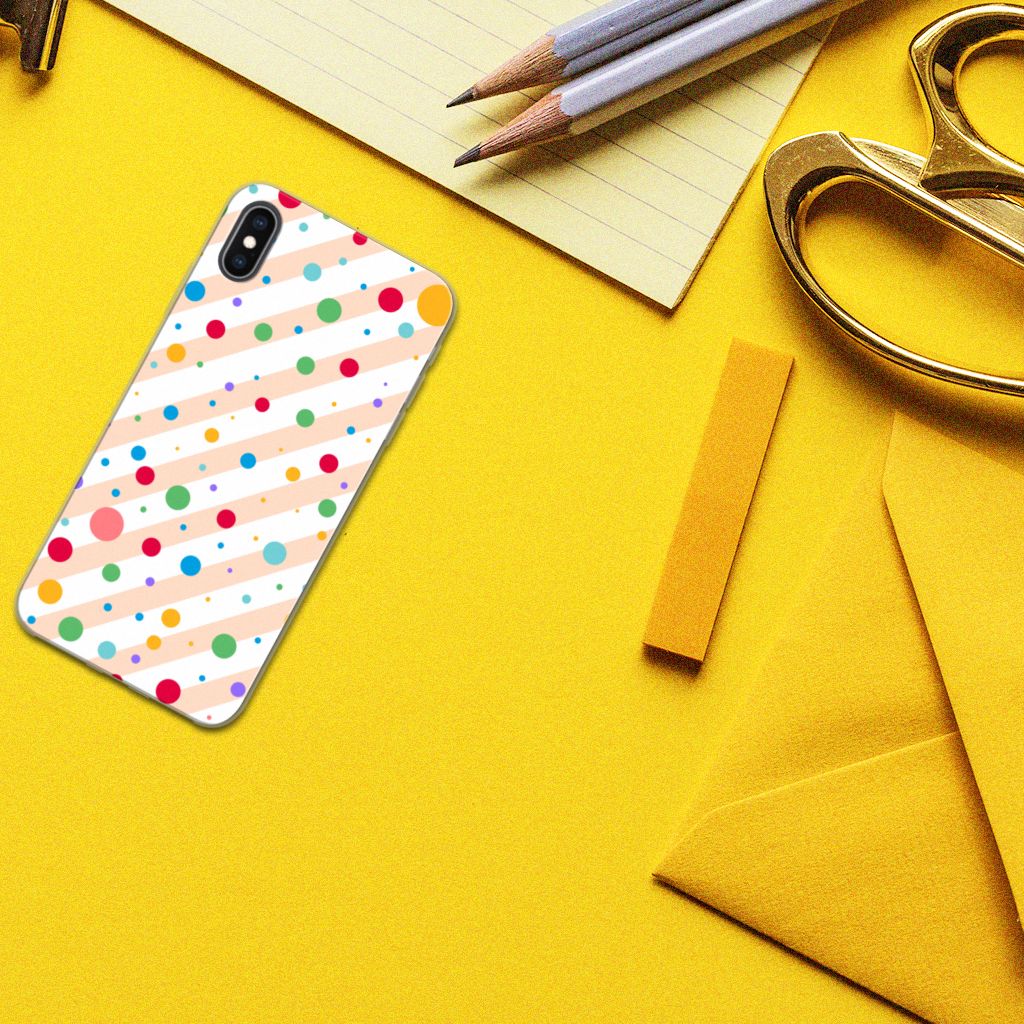 Apple iPhone Xs Max TPU bumper Dots