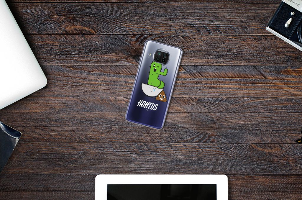 Xiaomi Mi 10T Lite Telefoonhoesje met Naam Cactus Poo B2C Telecom