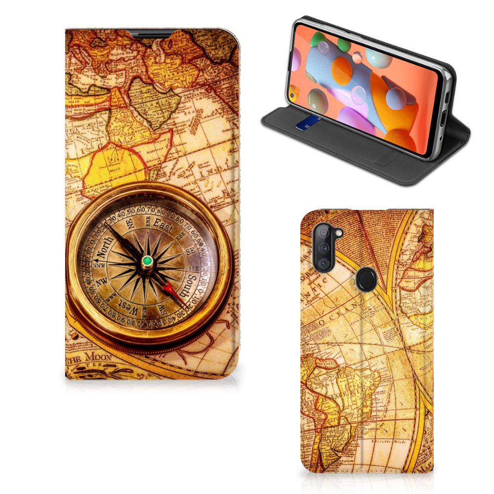 Samsung Galaxy M11 | A11 Book Cover Kompas - B2C Telecom