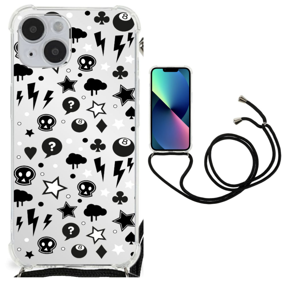 Extreme Case iPhone 14 Plus Silver Punk