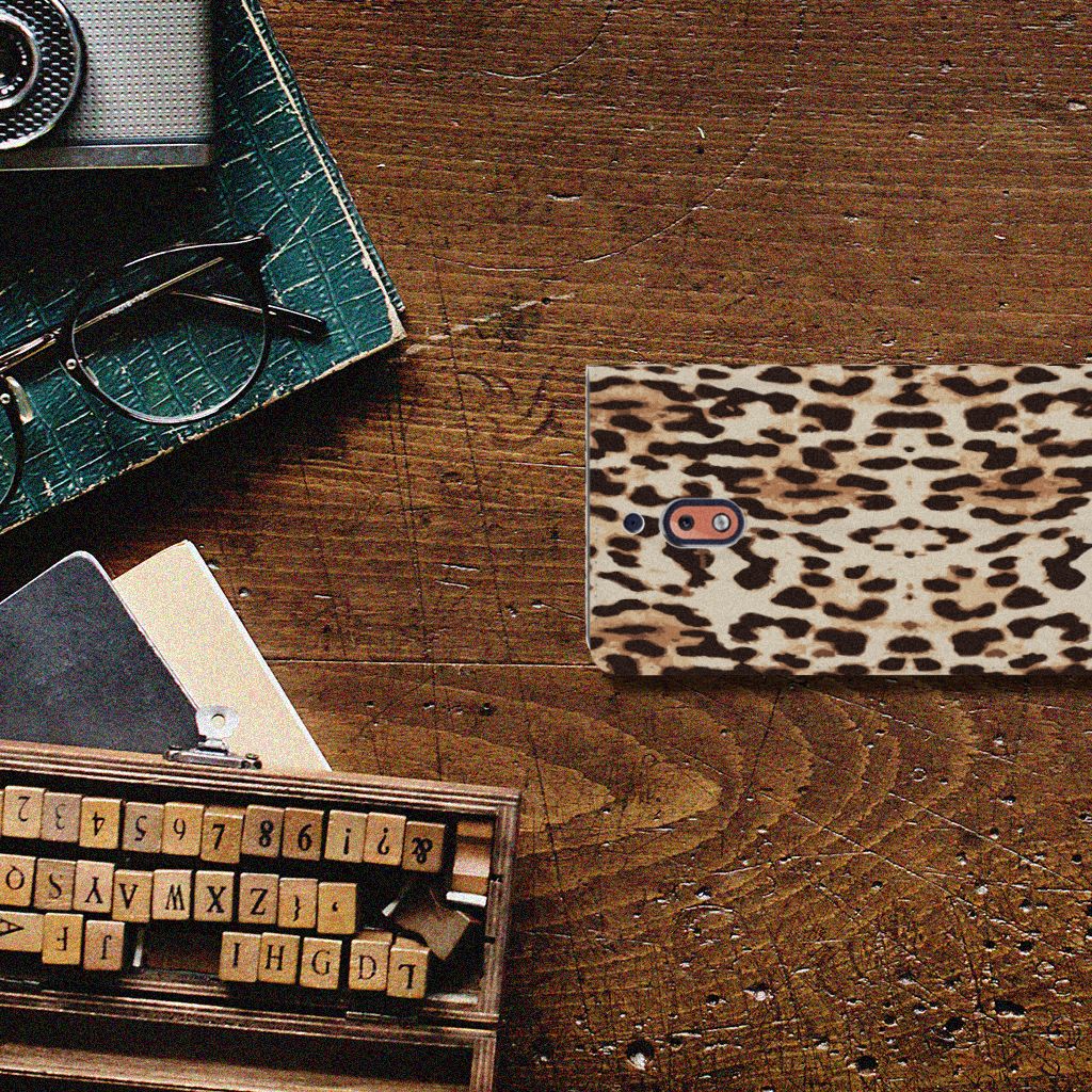 Nokia 2.1 2018 Hoesje maken Leopard