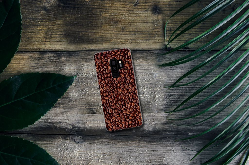 Samsung Galaxy S9 Plus Siliconen Case Koffiebonen
