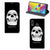 Mobiel BookCase Samsung Galaxy M20 Skull Eyes