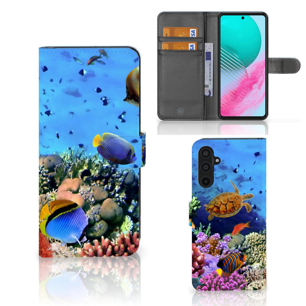 Samsung Galaxy M54 Telefoonhoesje met Pasjes Vissen