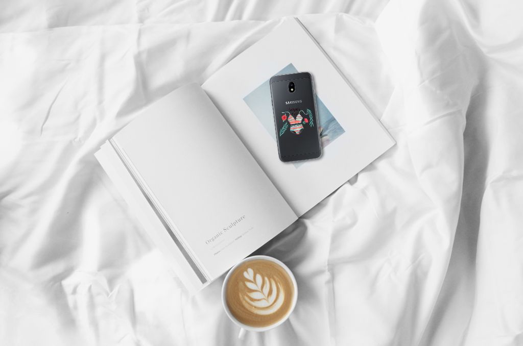 Samsung Galaxy J3 2017 Telefoonhoesje met Naam Boho Summer