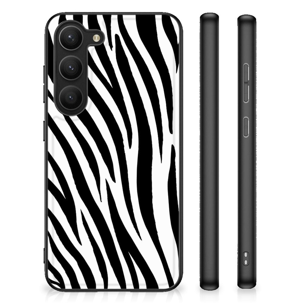 Samsung Galaxy S23 Dierenprint Telefoonhoesje Zebra B2C Telecom