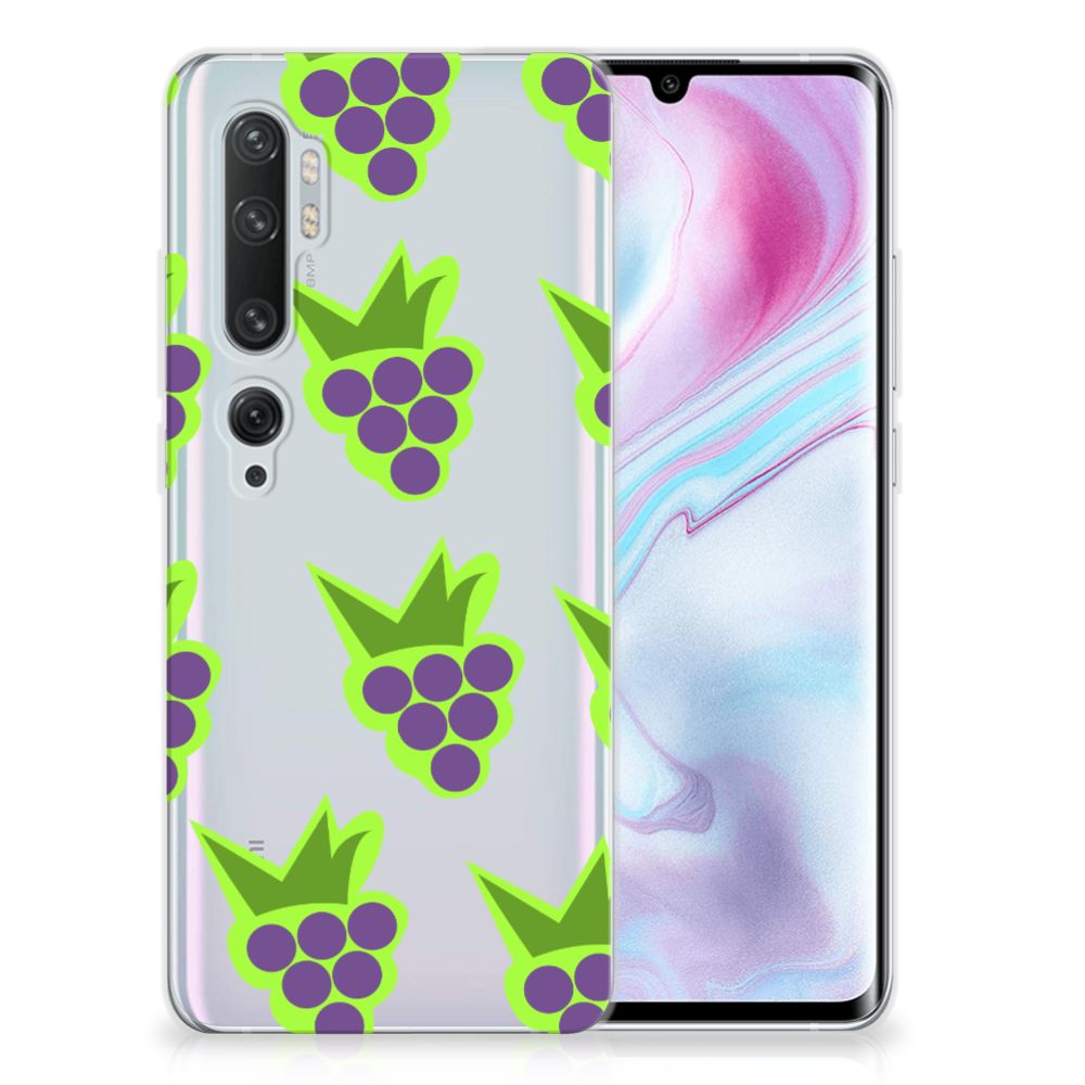 Xiaomi Mi Note 10 Pro Siliconen Case Druiven B2C Telecom