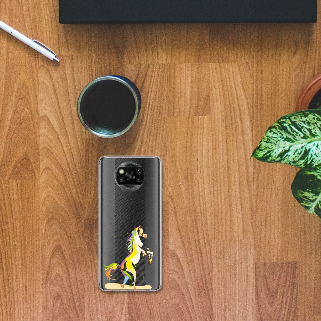 Xiaomi Poco X3 | Poco X3 Pro Telefoonhoesje met Naam Horse Color B2C Telecom