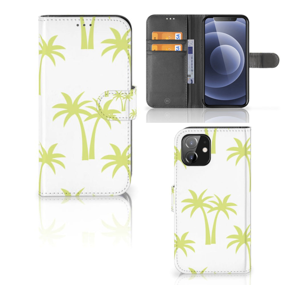 iPhone 12 | 12 Pro (6.1") Hoesje Palmtrees