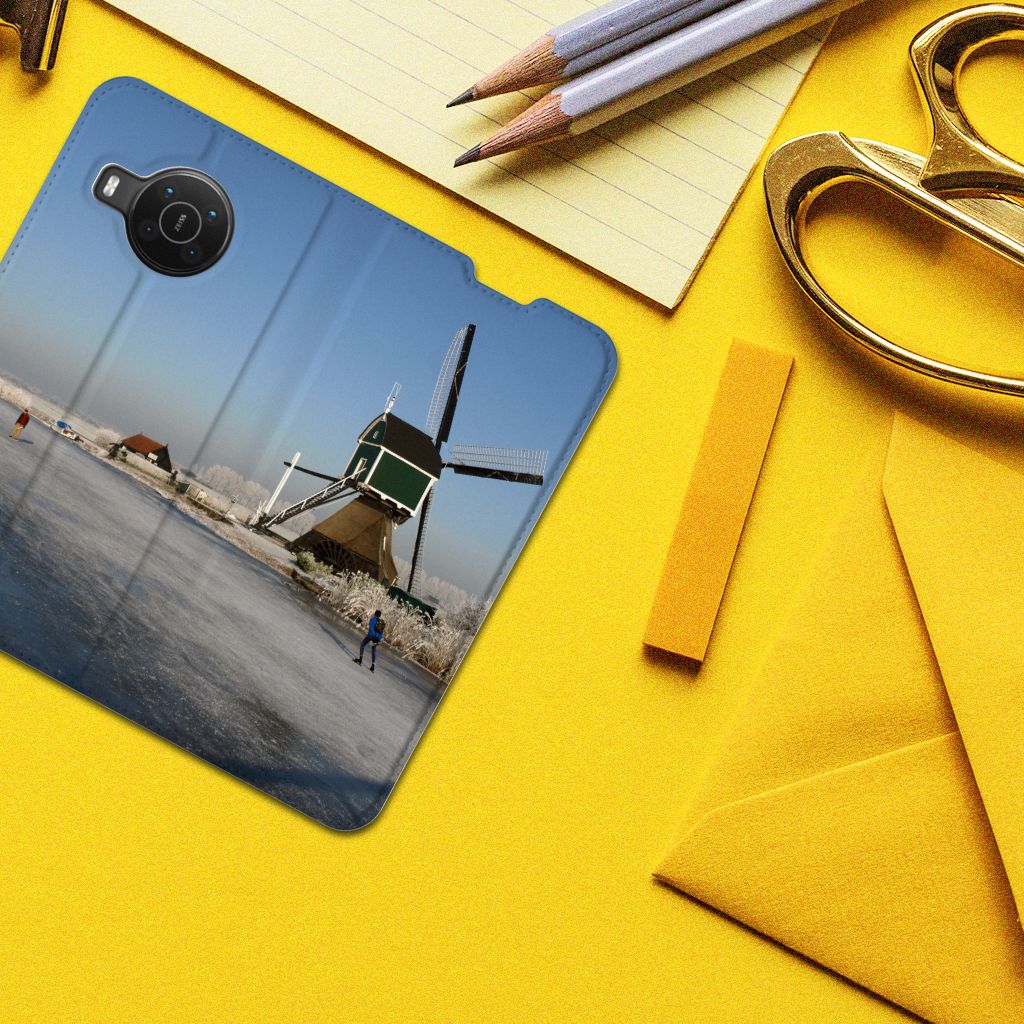 Nokia X20 | X10 Book Cover Schaatsers - B2C Telecom