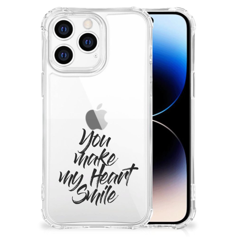 iPhone 14 Pro Telefoonhoesje met tekst Heart Smile B2C Telecom