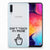 Samsung Galaxy A50 Silicone-hoesje Finger Don't Touch My Phone