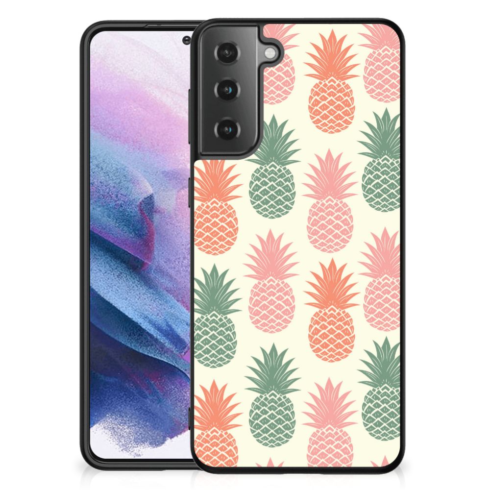 Samsung Galaxy S21 Plus Back Cover Hoesje Ananas B2C Telecom