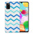 Samsung Galaxy A41 TPU bumper Zigzag Blauw B2C Telecom